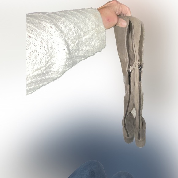 Dolce Vita Suede Over The Knee Boot 9.5 Anthropologie leather 👠S11 - Picture 3 of 6